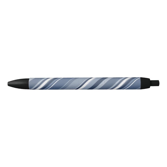 Stylo Noir Bleu bonbon (Devant)