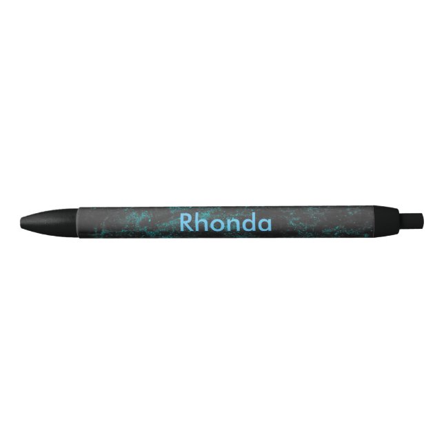 Stylo Noir Bleu superbe (Devant)