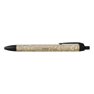Stylo Noir Bloc d'auteurs