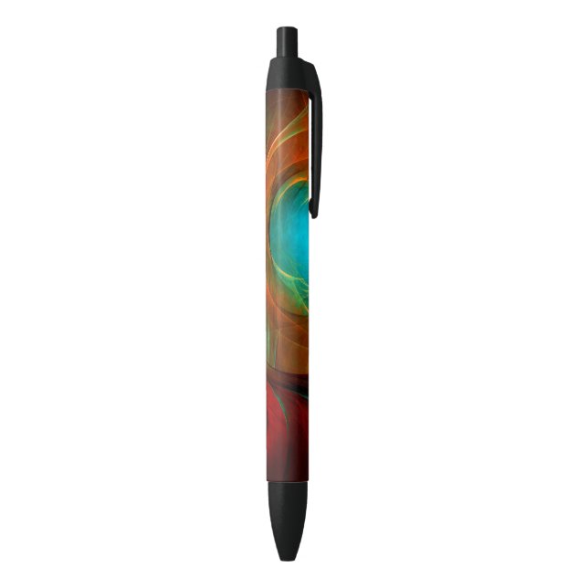 Stylo Noir Blue Eye Moderne Abstrait Art Cool Motif #16 (Bas (Vertical))