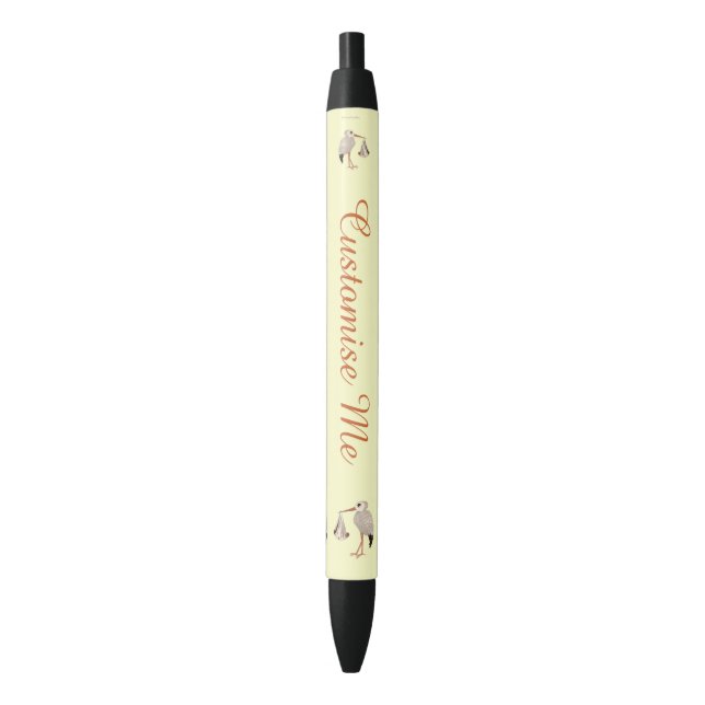 Stylo Noir Bouche classique (neutre) 2 (devant Vertical)