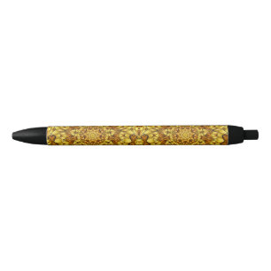 Stylo Noir Bouton