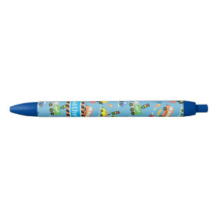 Stylo Noir Boys de transport bleu clair
