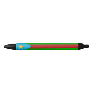 Stylo Noir Brio Flag Pen