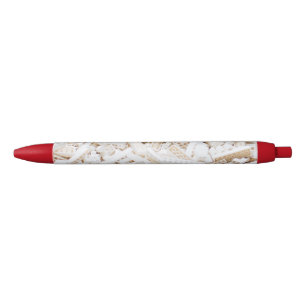 Stylo Noir briques blanches