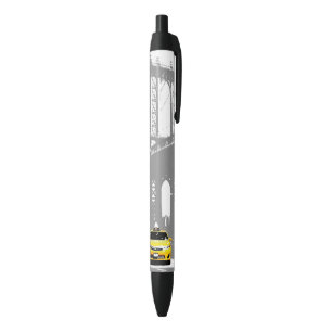 Stylo Noir Brooklyn Bridge New York City Yellow Taxi Nyc