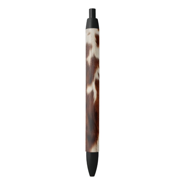 Stylo Noir Brown noir blanc (devant Vertical)