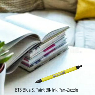 Stylo Noir BTS Blue S Paint