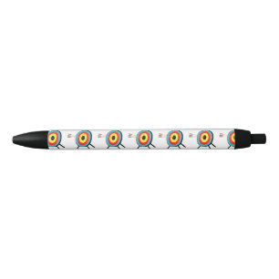 Stylo Noir Bullseye à trois flèches