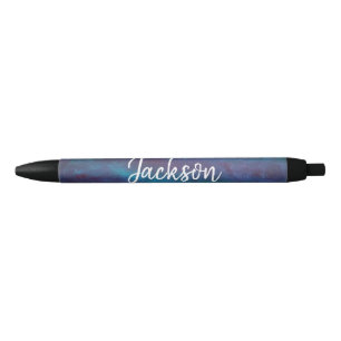 Stylo Noir Bureau Blue-Ombre   Turquoise Turquoise violet vio