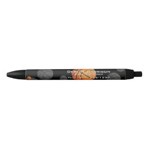 Stylo Noir Cadeau de sport de l'entraîneur de football  