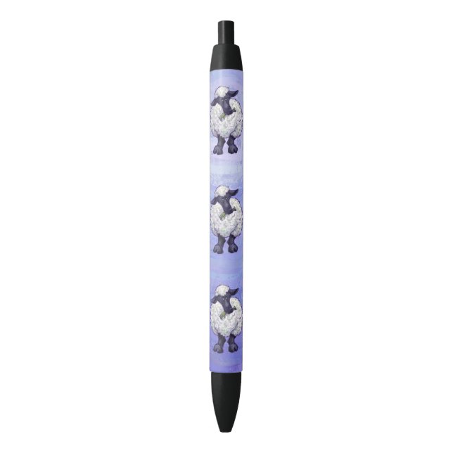 Stylo Noir Cadeaux et accessoires de moutons (devant Vertical)