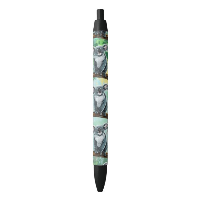 Stylo Noir Cadeaux et accessoires Koala Bear (devant Vertical)