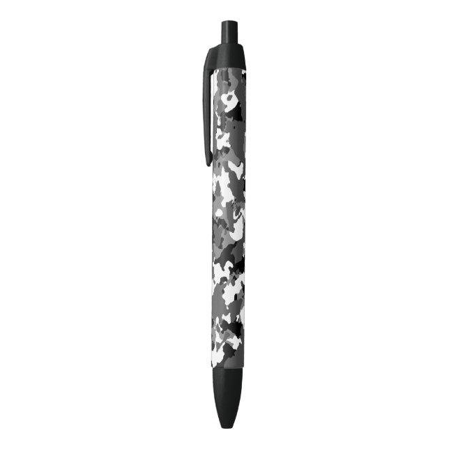 Stylo Noir Camion de glace d'hiver (Haut (Vertical))