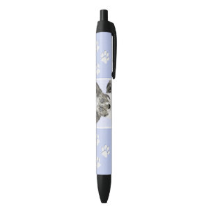 Stylo Noir Cardigan Welsh Corgi Peinture - Art Chien original
