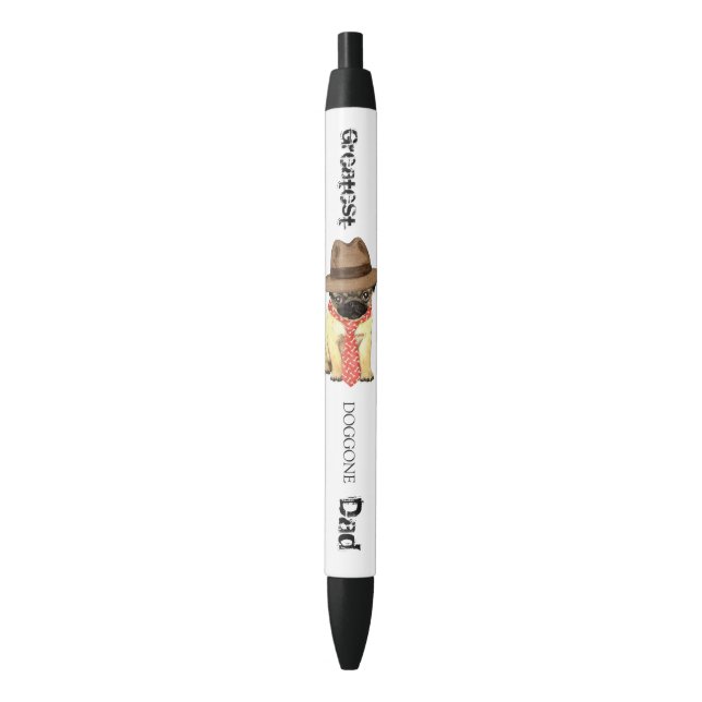 Stylo Noir Carlin papa (devant Vertical)