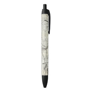 Stylo Noir Carte correcte du Dakota