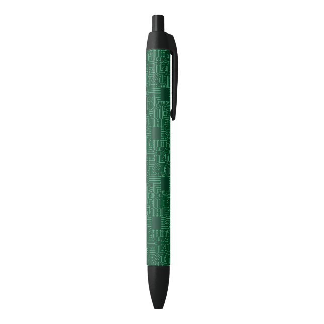 Stylo Noir Carte d'ordinateur (Bas (Vertical))