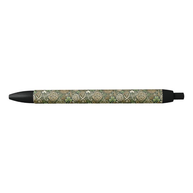 Stylo Noir Celtic Bloom (Devant)