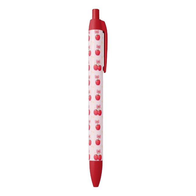 Stylo Noir Cerises (Bas (Vertical))