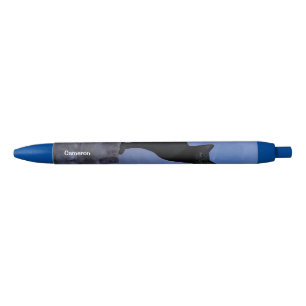 Stylo Noir Chat Lune