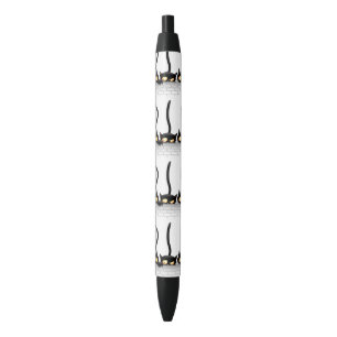 Stylo Noir Chats Naughty, Playful et drôle de personnages