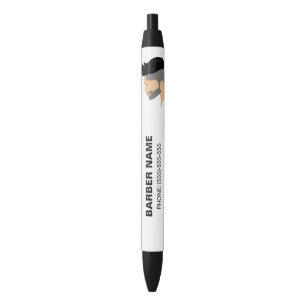 Stylo Noir Cheveux homme moderne Coupe personnalisée Coiffeur