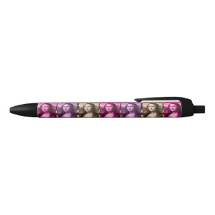 Stylo Noir Chocolat rose violet Poster de animal Mona Lisa
