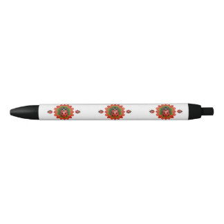 Stylo Noir Christmas Ladybug Red Green and White