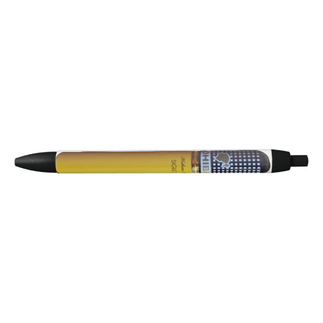 Stylo Noir Cigare cubain (Devant)