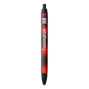 Stylo Noir Clan Cunningham Tartan