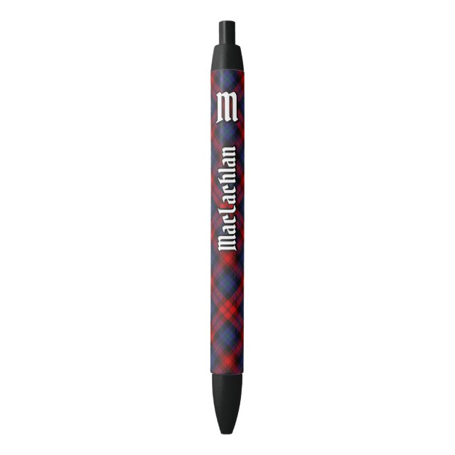 Stylo Noir Clan MacLachlan Tartan (devant Vertical)