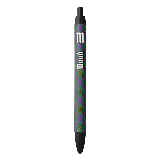 Stylo Noir Clan Wood (devant Vertical)