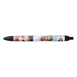 Stylo Noir Collage photo Mettez votre visage sur un