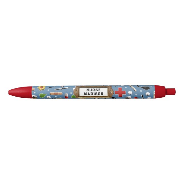 Stylo Noir Collectif Infirmière créative (Devant)