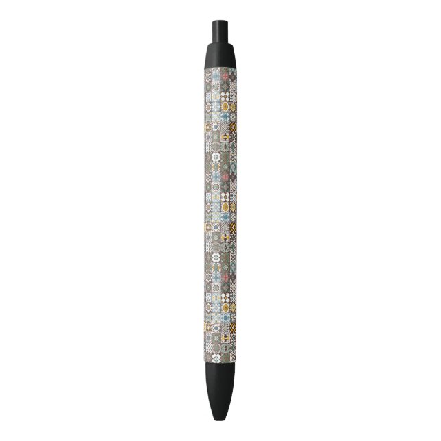 Stylo Noir Colored Moroccan (devant Vertical)