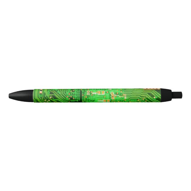 Stylo Noir Conception de carte (Devant)