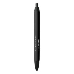 Stylo Noir Concevez votre propre nom d'entreprise Info Modèle