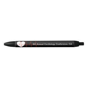 Stylo Noir Conférence Médicale de Cardiologie Cardiothoraciqu