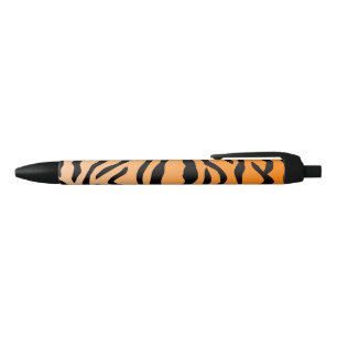 Stylo Noir Copie de tigre de Faux