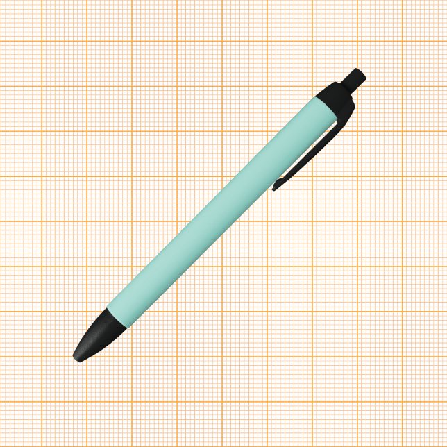 Stylo Noir Couleur uni bleu clair pour l'oeuf Robin (Créateur téléchargé)