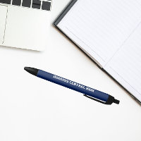 Couleurs et nom de l'école bleu marine et blanc