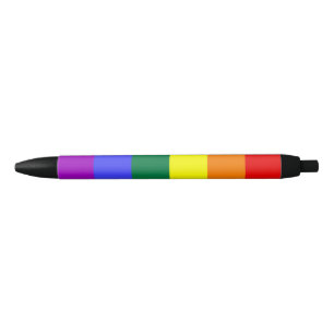 Stylo Noir Couleurs LGBT