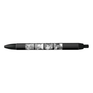 Stylo Noir Créer un collage Instagram avec 4 photos en noir