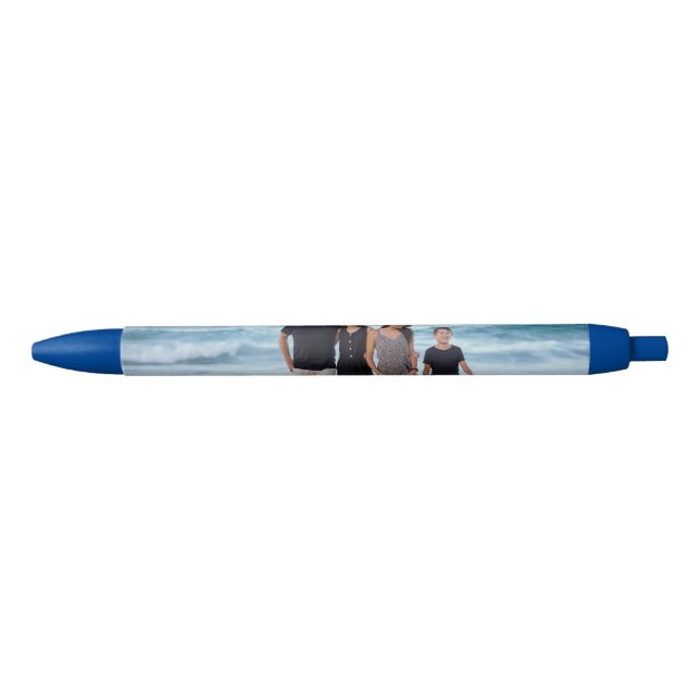 Stylo Noir Créer votre propre photo de famille personnalisée (Devant)
