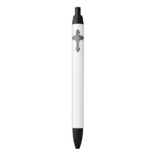 Stylo Noir Croix celtique