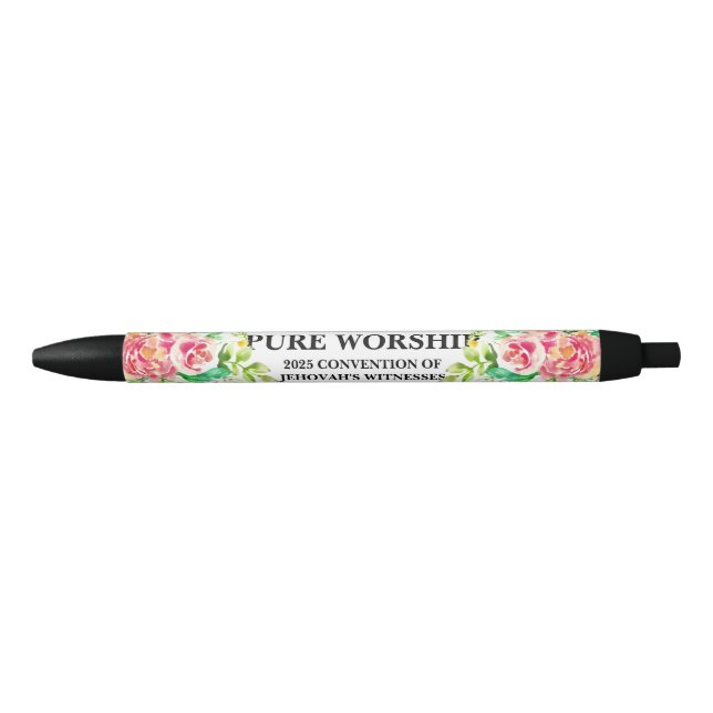 Stylo Noir Custom Pure Worship 2025 JW Convention (Devant)
