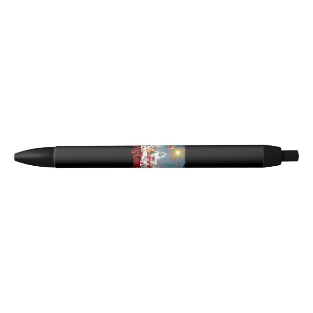 Stylo Noir Cute Gnome (Devant)