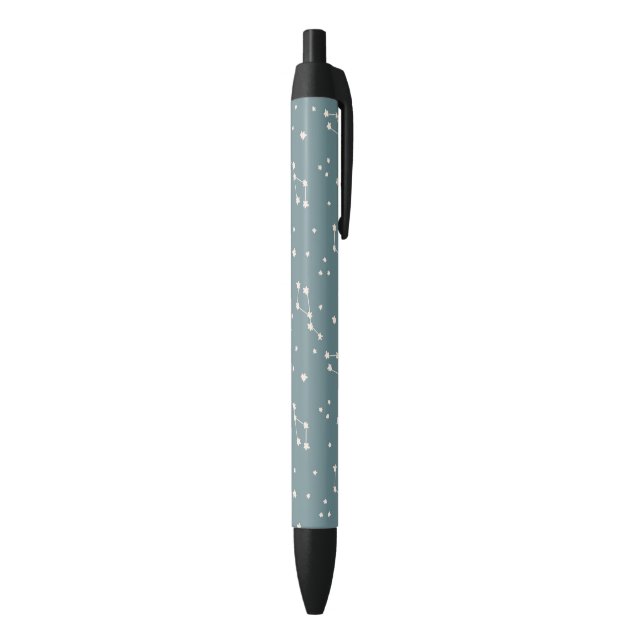 Stylo Noir Cute Motif Sky Constellation (Bas (Vertical))