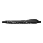 Stylo noir de stylo à bille de Smuffin